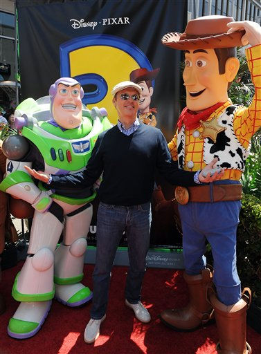 Emma Thomas, left, and Christopher Nolan pose...